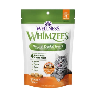 Whimzees gâteries dentaire pour chat poulet 56.7gr