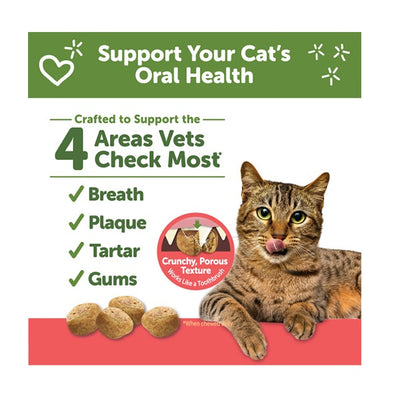Whimzees gâteries dentaire pour chat poulet et saumon 56.7gr