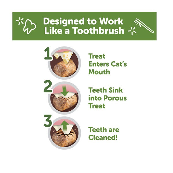 Whimzees gâteries dentaire pour chat poulet et thon 127,6gr