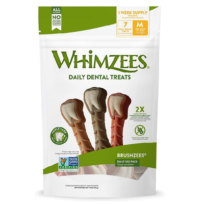 Whimzees brushzees moyen 7 unités - La boite à Penny