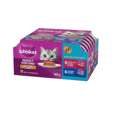 Whiskas Portions Parfaites Multipack fruits de mer 12x75g