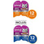 Whiskas Portions Parfaites Multipack Poulet et Saumon 12x75g