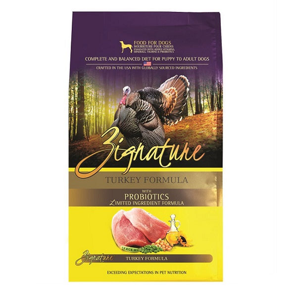 Zignature Dinde pour Chiens 4lb