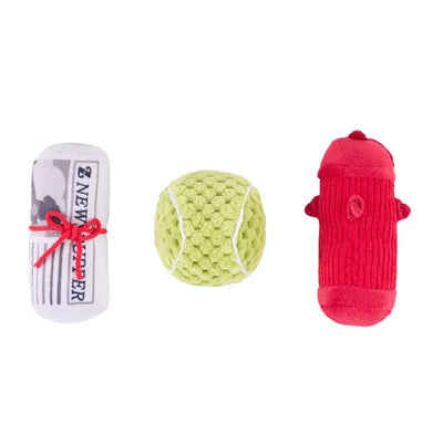 ZippyPaws Miniz les meilleurs amis du chien 3 unités