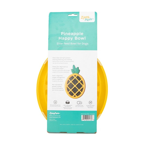 Bol Ralentisseur ZippyPaws forme Ananas - La boite à Penny