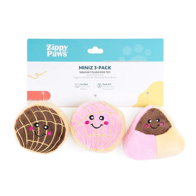 ZippyPaws Miniz Pan Dulce 3 unités