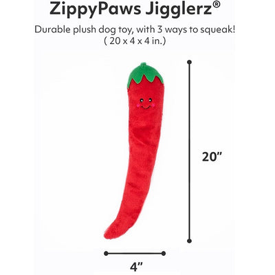 ZippyPaws Jigglerz Poivron 20po