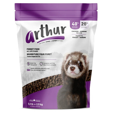 Arthur Furet Nourriture Poulet Et Hareng Toutes étapes De Vie 2.5kg