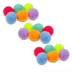 Balles en mousse pour chaton paquet de 10