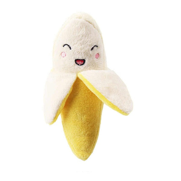 Jouet en peluche banane