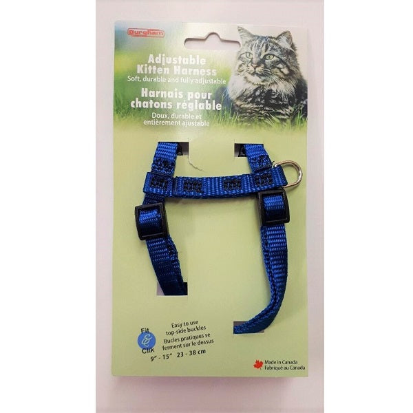 Harnais Burgham pour Chat -Large - 14-22"